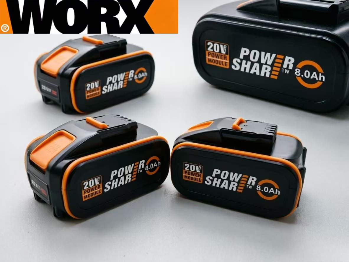 Workshop Tools Used - Flash Discount WORX V20 Battery Stable