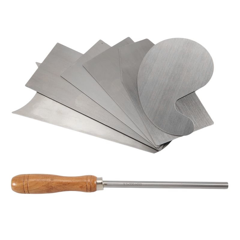 Card Scraper Cabinet - ABLG Card Scraper Burnisher And 6