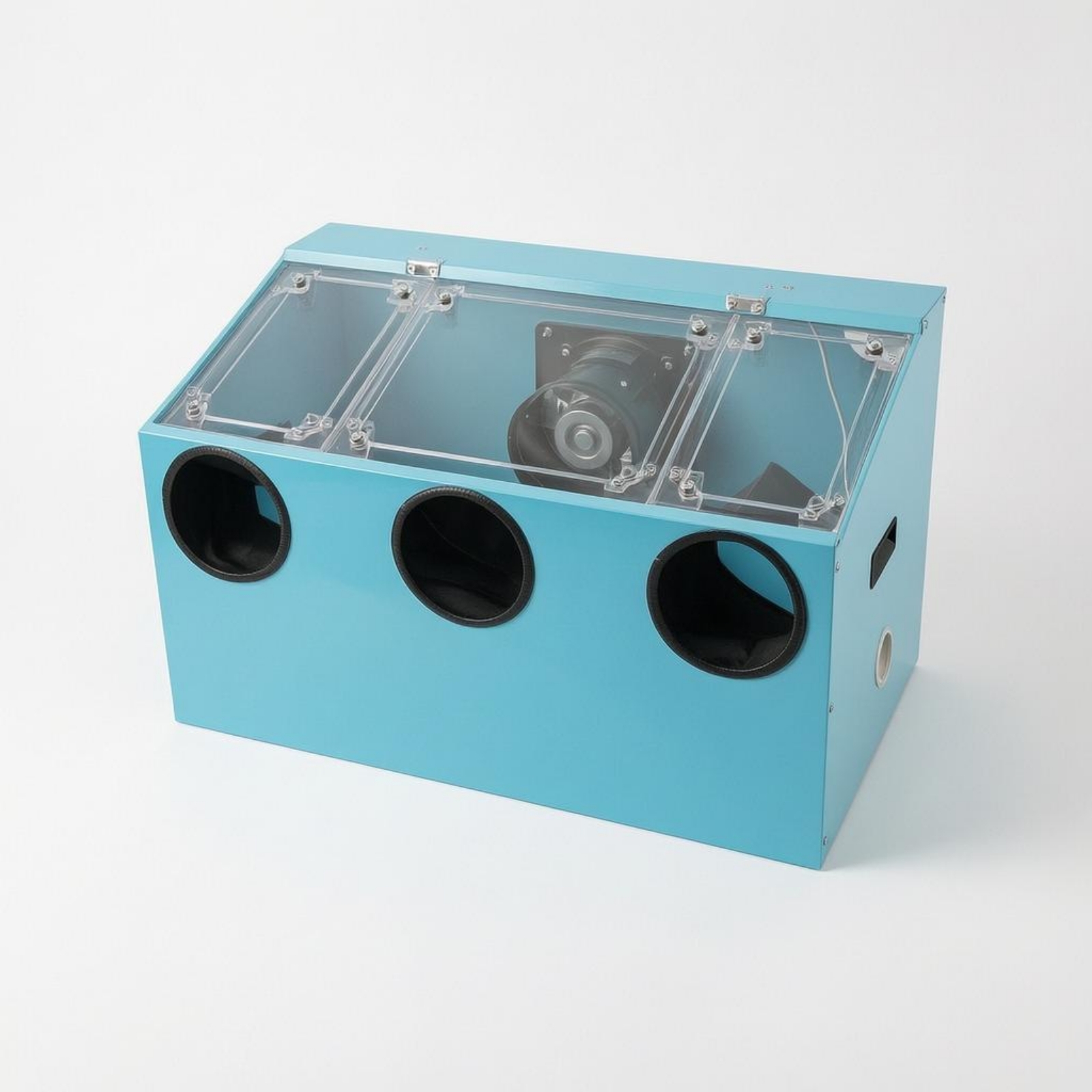 Tools In The Workshop - Fully Enclosed Dust Box Transparent Acrylic