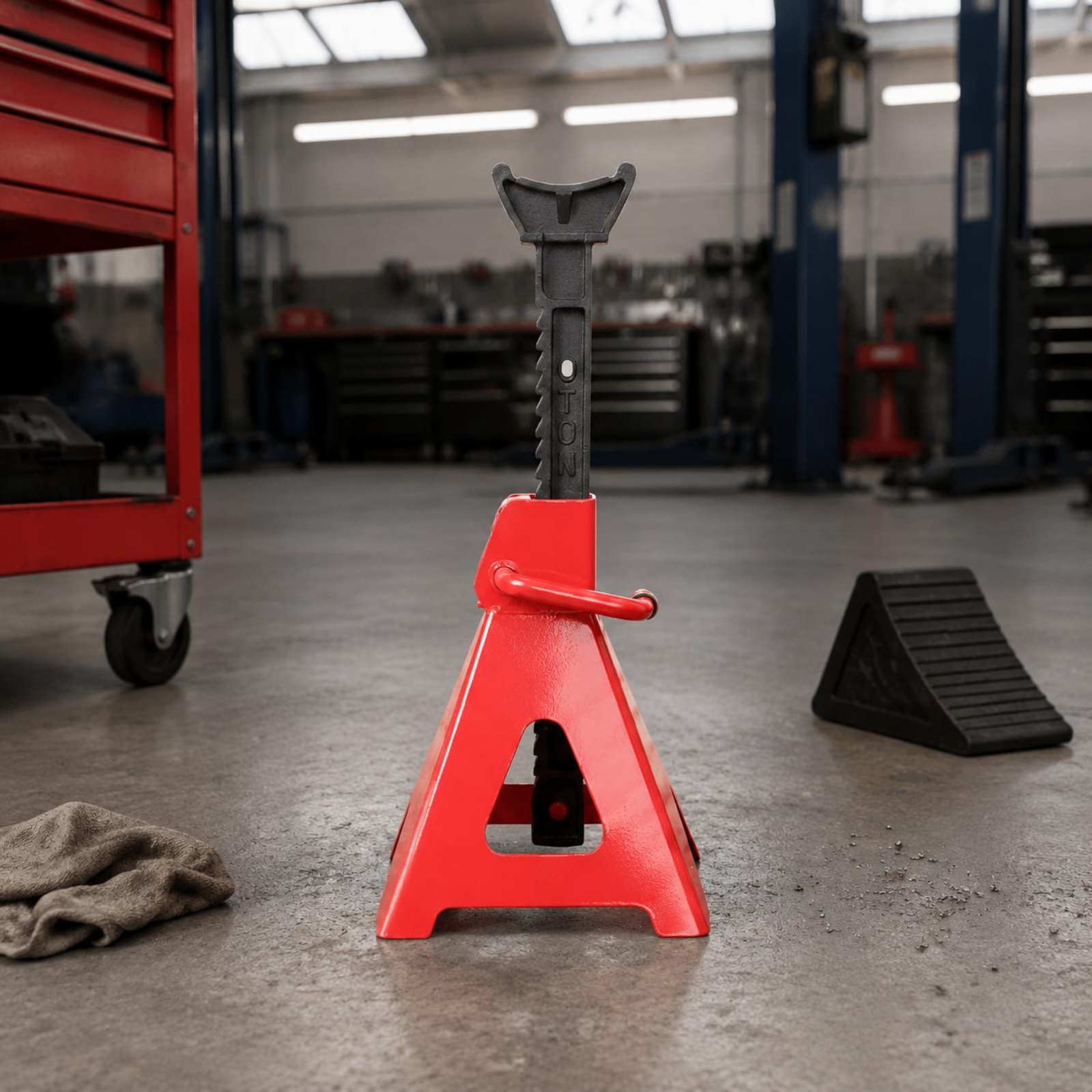 2 Pieces Lift Stands Wide Base - Tools For Garage 评论和价格