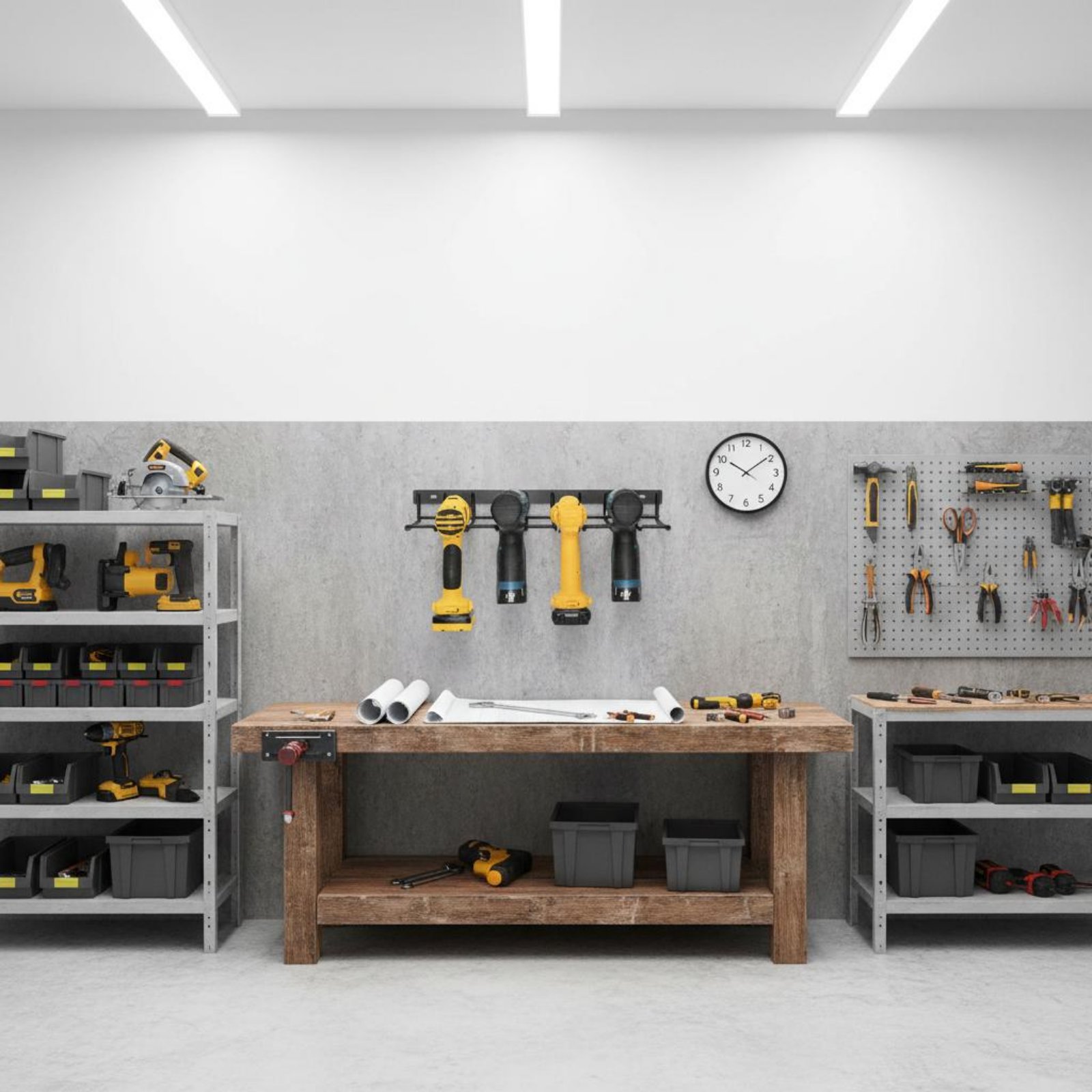 Wall Mount Drill Holder Easy I - Tools In The Workshop 评论和价格