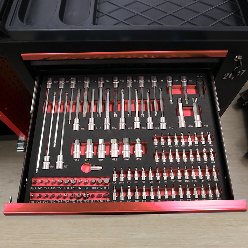 7 Drawer Tool Trolley With 273 - Tools Mechanical Workshop 评论和价格