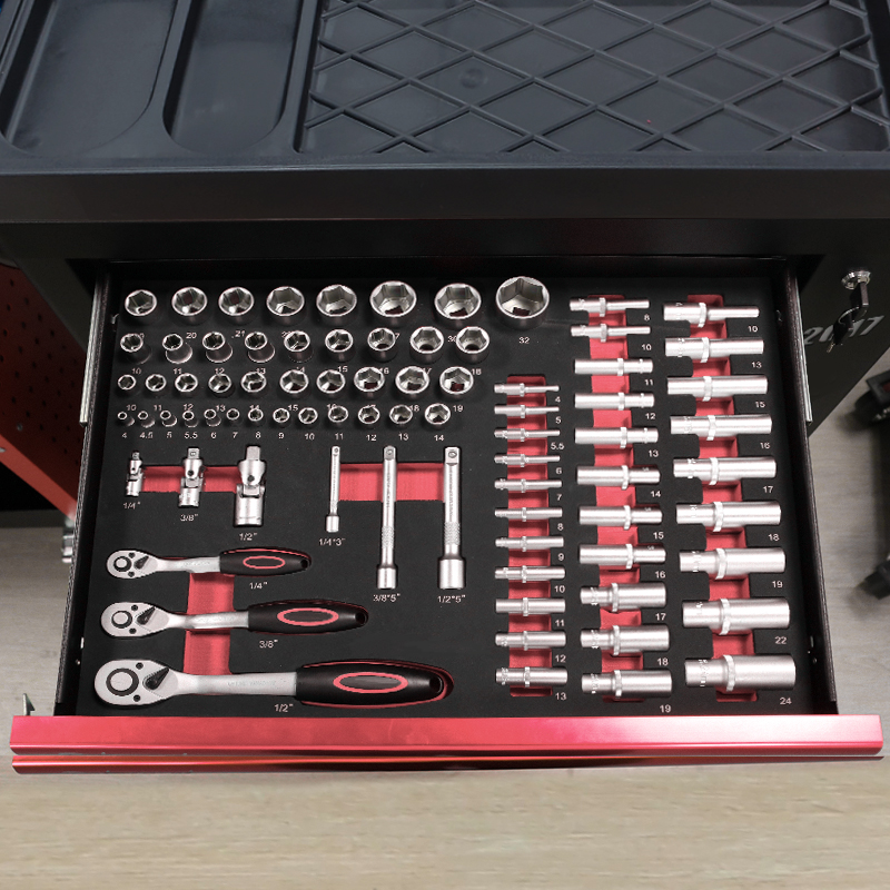 7 Drawer Tool Trolley With 273 - Tools Mechanical Workshop 评论和价格