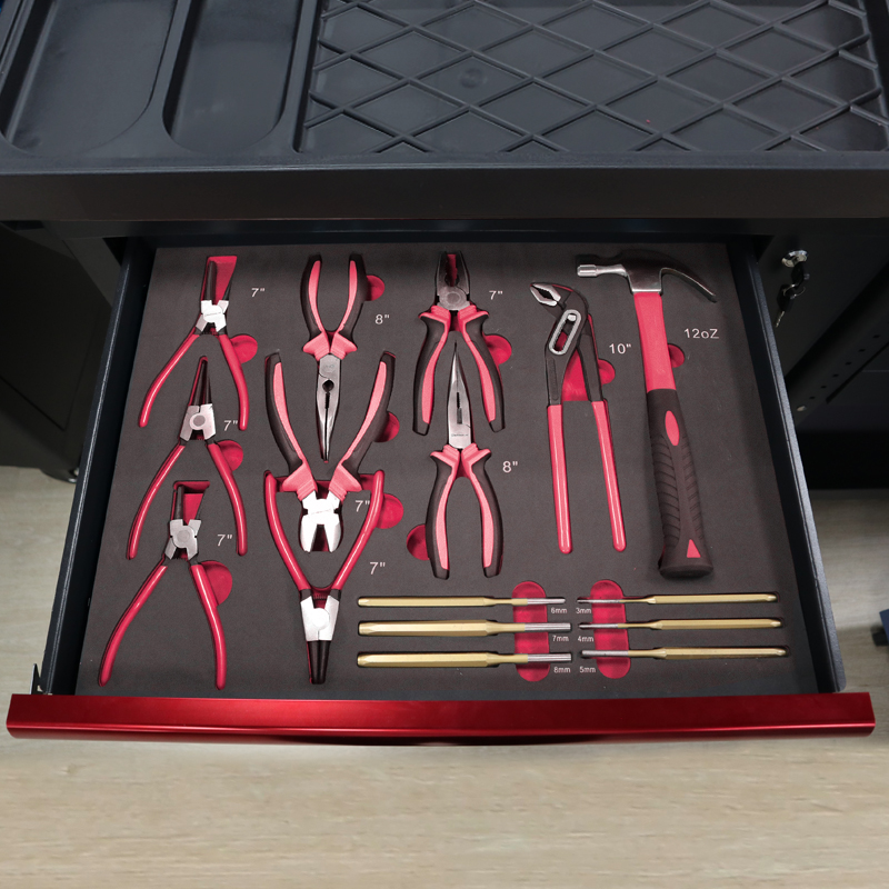 7 Drawer Tool Trolley With 273 - Tools Mechanical Workshop 评论和价格