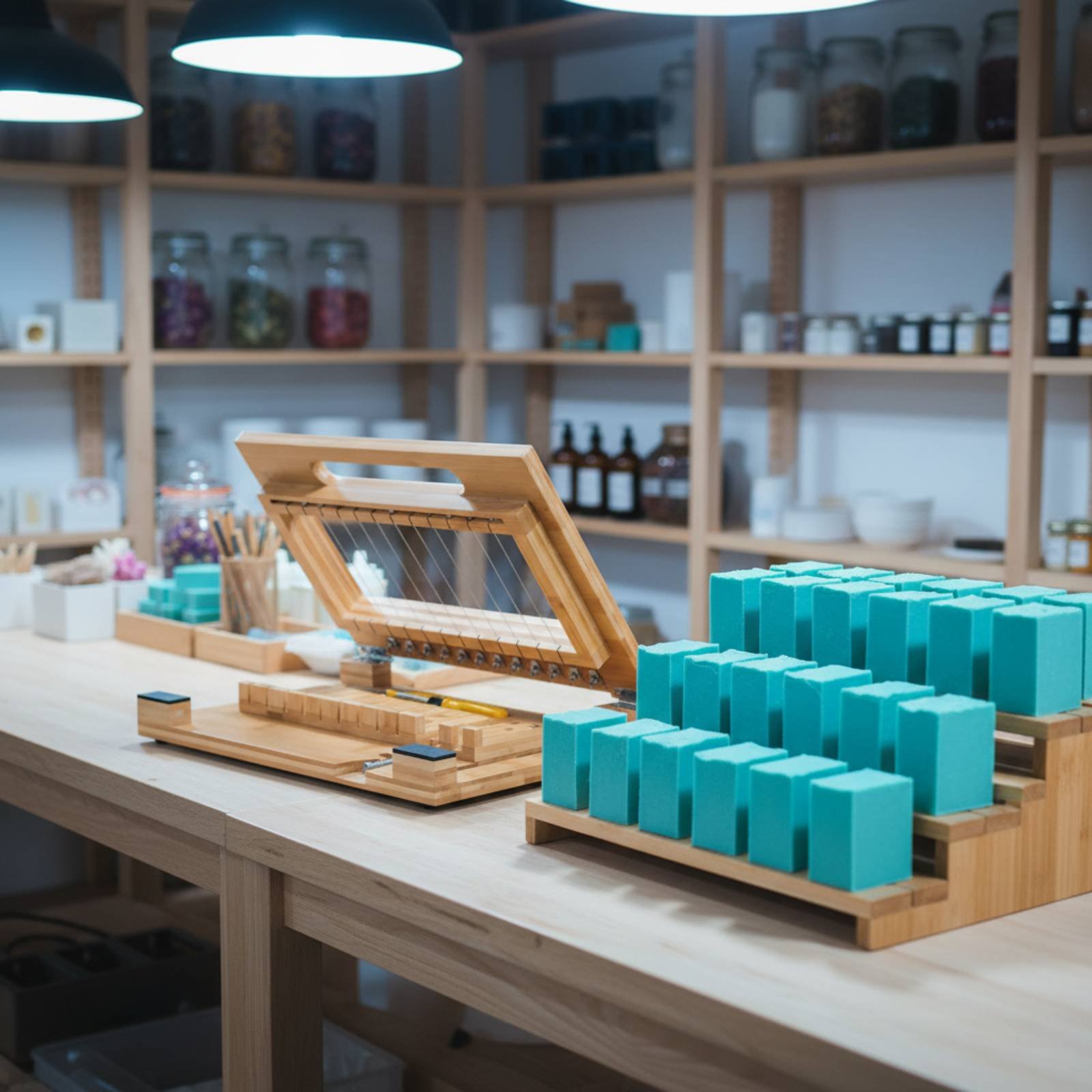 Bamboo Soap Cutter 2-in-1 Desi - Tools In The Workshop 评论和价格