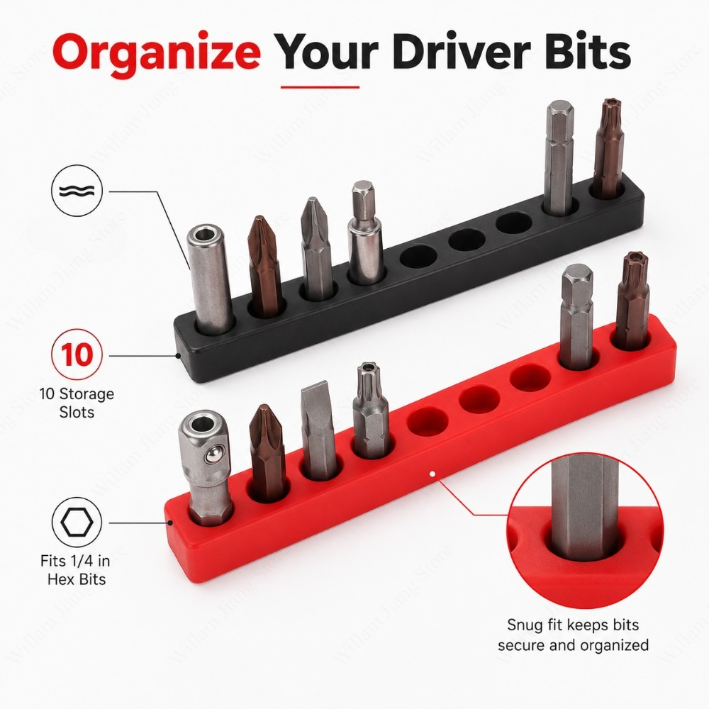 Screwdriver Bit Storage Cases  - Workshop Tools Used 评论和价格