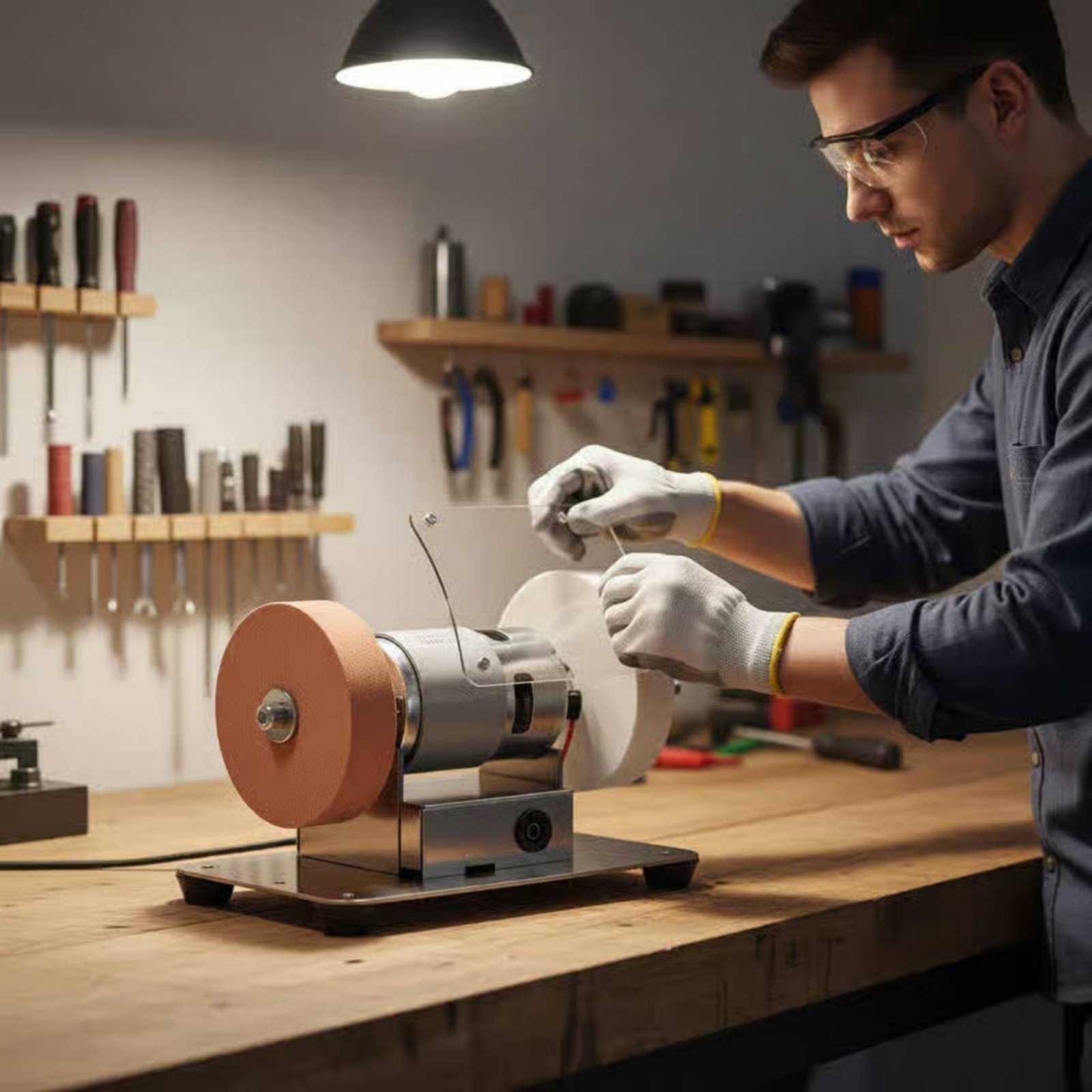 Mini Bench Grinder Multifuncti - Tools For Garage 评论和价格