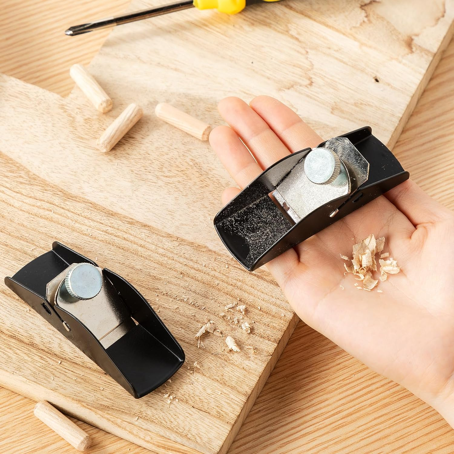 2Pcs Mini Hand Planer Small Bl - Hand Plane Block 评论和价格