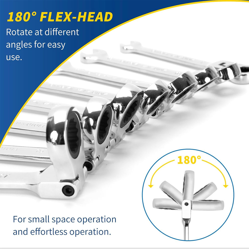 Adjustable Ratchet Wrench 6mm- - Car Workshop Tools Kit 评论和价格