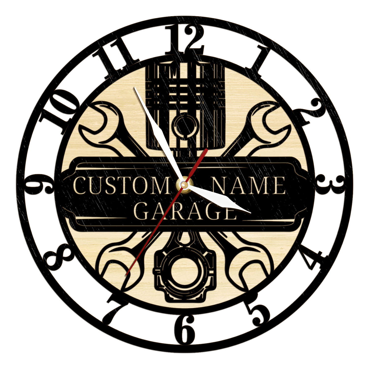 Custom Garage Tools Wooden Wal - Workshop Tools Name 评论和价格