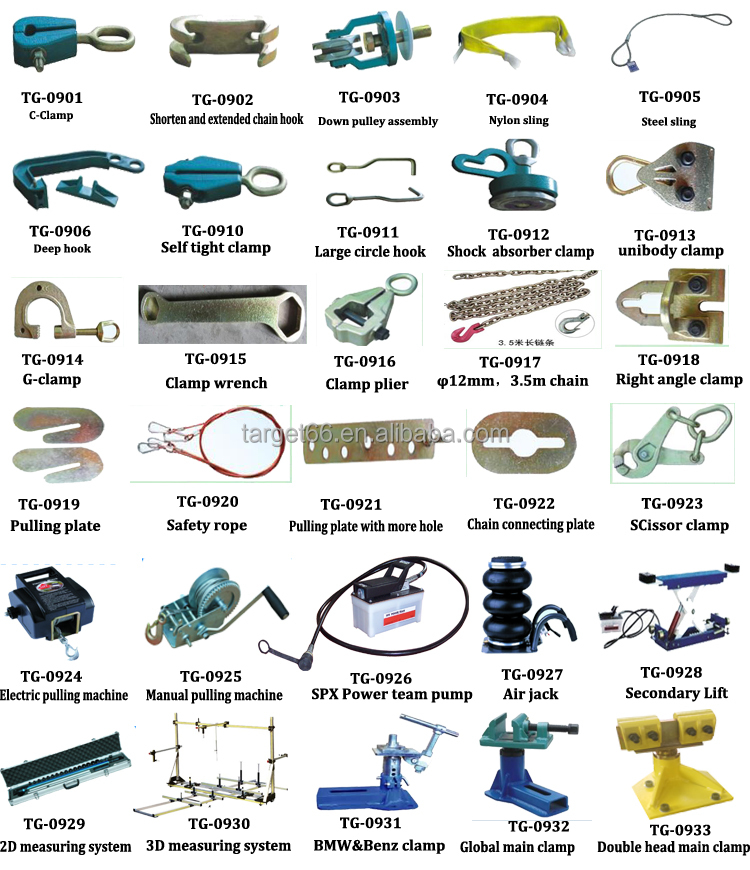 Scissor Clamp car repair frame - Tools For Garage 评论和价格