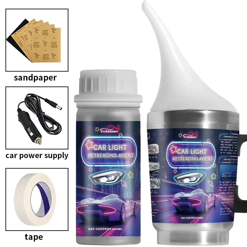 Car Headlights Renovation Poli - Car Workshop Tools Kit 评论和价格