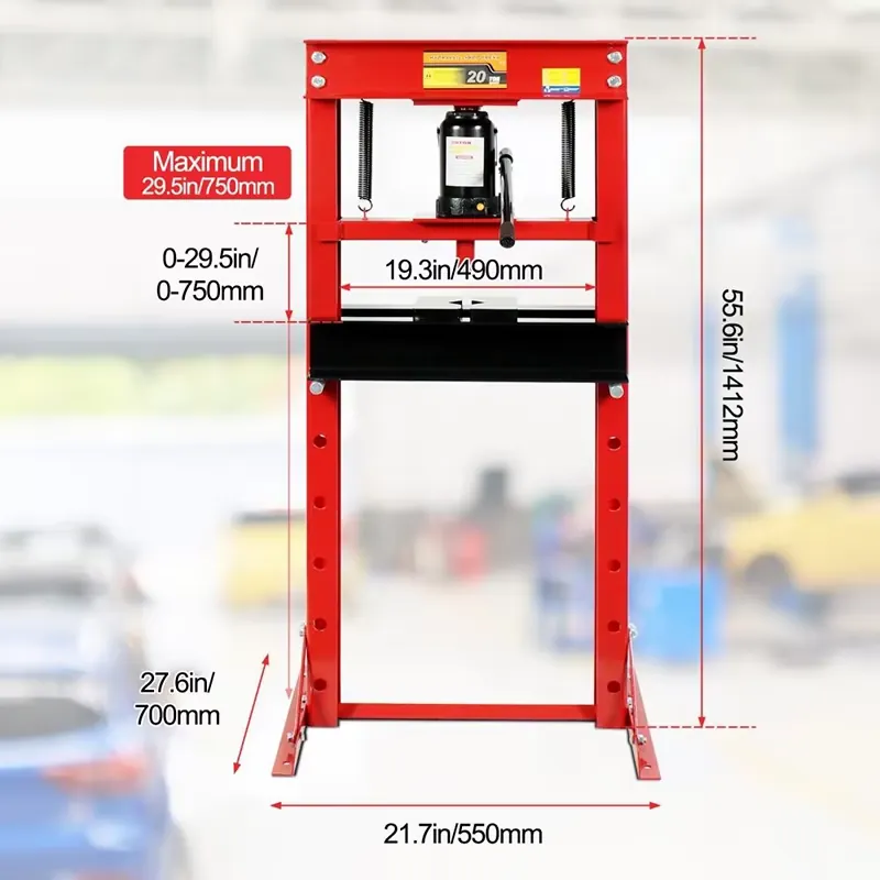 20 Ton H-frame Hydraulic Works - Workshop Tools Used 评论和价格